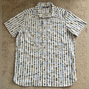 Men's North Face Short Sleeve Button Down